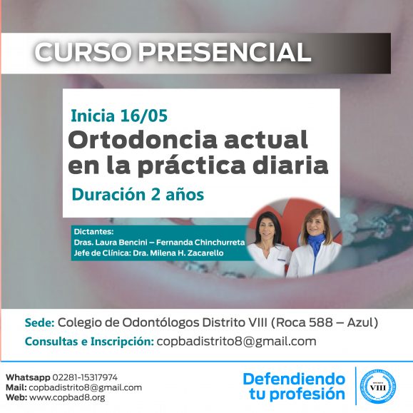 Curso de “Ortodoncia actual en la práctica diaria”